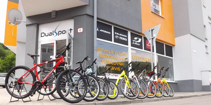 Požičanie horského bicykla alebo kolobežky