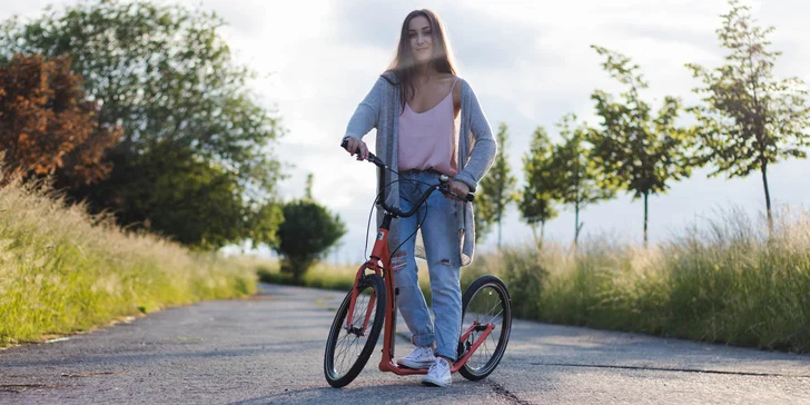 Požičanie horského bicykla alebo kolobežky