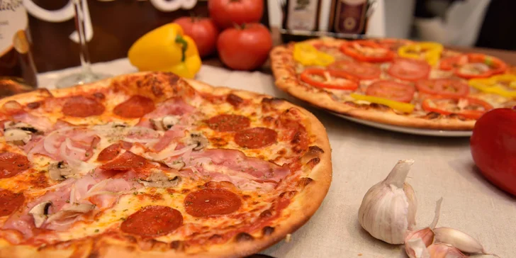 Pizza podľa vlastného výberu v Olive Garden