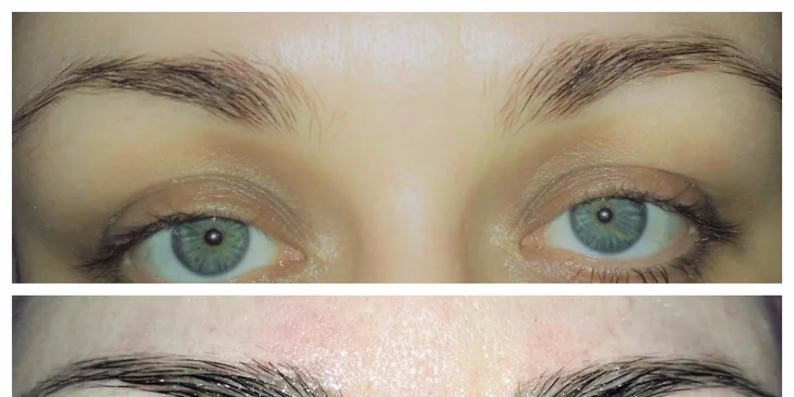 Permanentný make-up obočia alebo pier