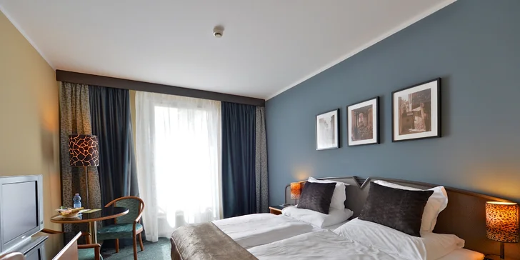 Hotel Plaza Alta Praha**** blízko historického centra + dieťa zdarma
