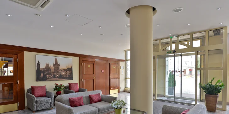 Hotel Plaza Alta Praha**** blízko historického centra + dieťa zdarma