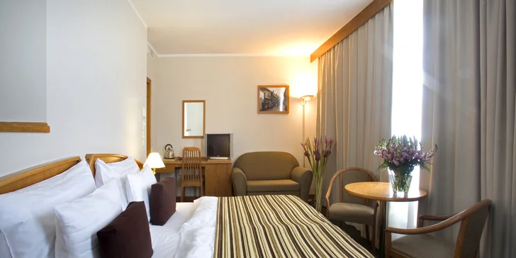 Hotel Plaza Alta Praha**** blízko historického centra + dieťa zdarma