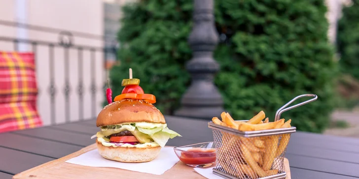 Chutný hovädzí burger v Modene len pre Zľavomaťákov