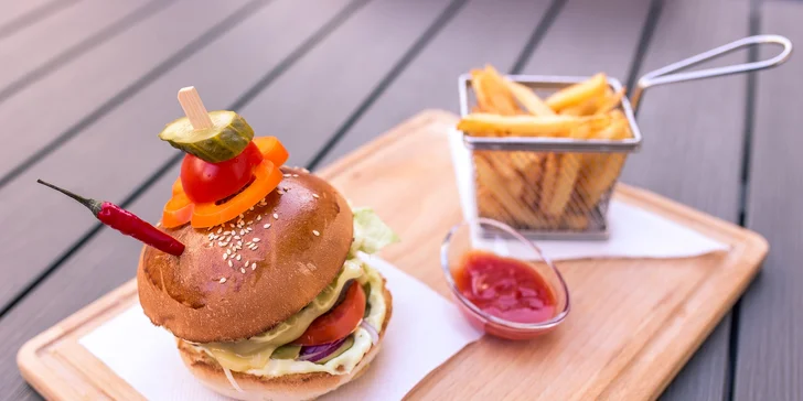 Chutný hovädzí burger v Modene len pre Zľavomaťákov