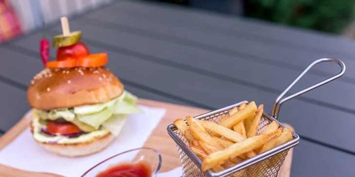 Chutný hovädzí burger v Modene len pre Zľavomaťákov