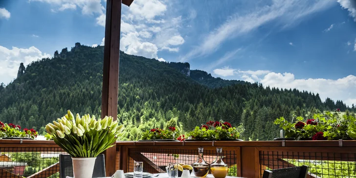 Exkluzívne Mucha Apartments**** v Terchovej s privátnym wellness. Jedno dieťa do 12 r. zdarma
