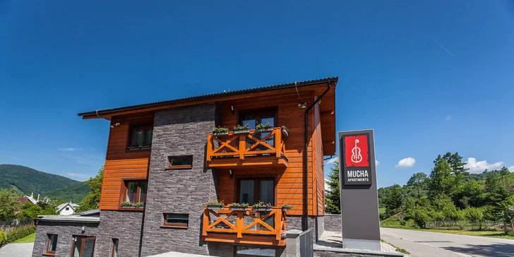 Privátny wellness v apartmánoch Mucha