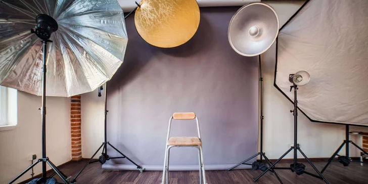 Celodenné fotografické kurzy pre začiatočníkov v štúdiu