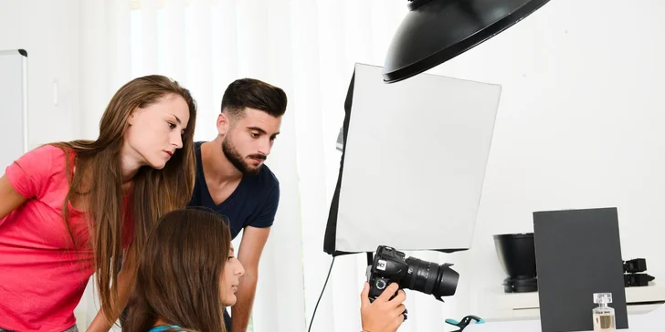 Celodenné fotografické kurzy pre začiatočníkov v štúdiu