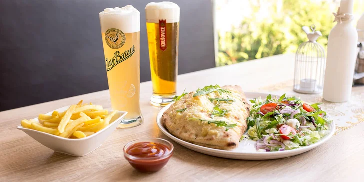 Gyros kapsa pre jedného alebo ako menu pre dvoch