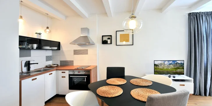 Pobyt pre 2 až 6 osôb vo Vysokých Tatrách v apartmánoch Vila BEATRICE** a zvýhodnené vstupy do Aquaparkov