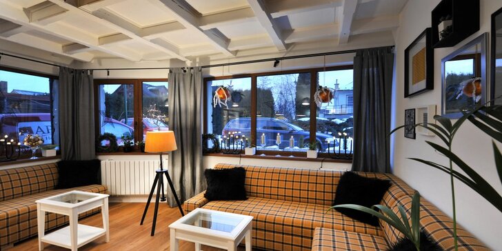 Zima pre 2 až 6 osôb vo Vysokých Tatrách v apartmánoch Vila BEATRICE**