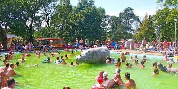 Wellness pobyt so vstupom do zážitkových kúpeľov Aqua-Palace v Maďarsku