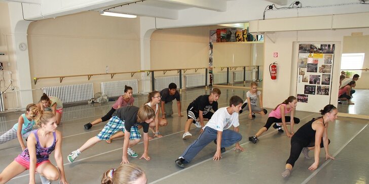 Denný tanečný tábor s angličtinou a výtvarnými dielňami v tanečnej škole elledanse