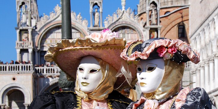 Darujte na Valentína karneval v romantických Benátkach!