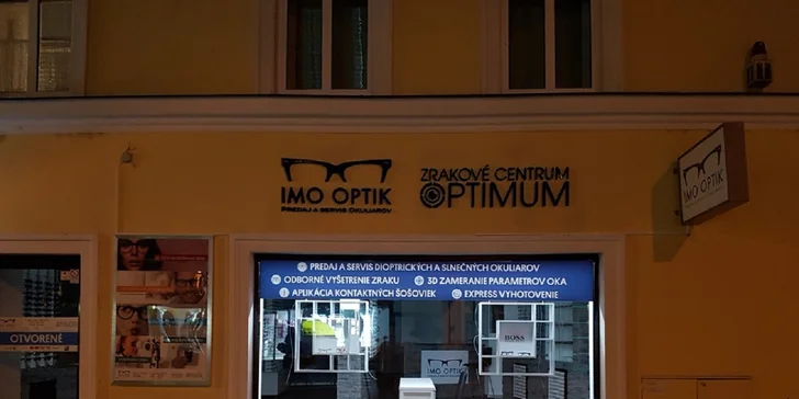 Odborné vyšetrenie zraku v Imooptik