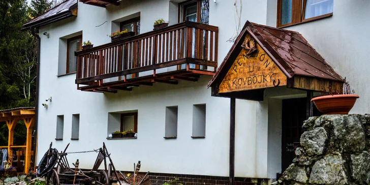 Pobyt v prírode Malej Fatry v Penzióne u Kovbojky s polpenziou a hodinovou jazdou na koni
