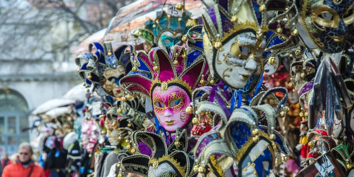 Svetoznámy karneval v Benátkach a prehliadka Verony