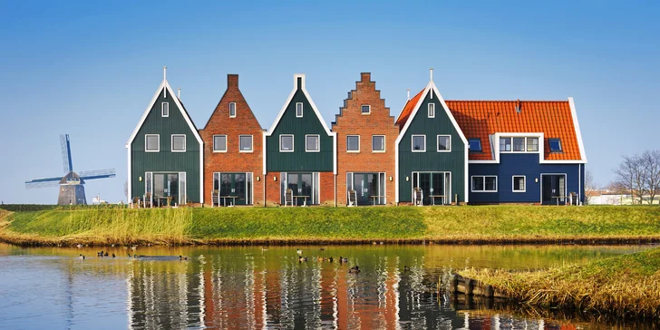 Brusel, Amsterdam, Zaanse Schans a park Keukenhof