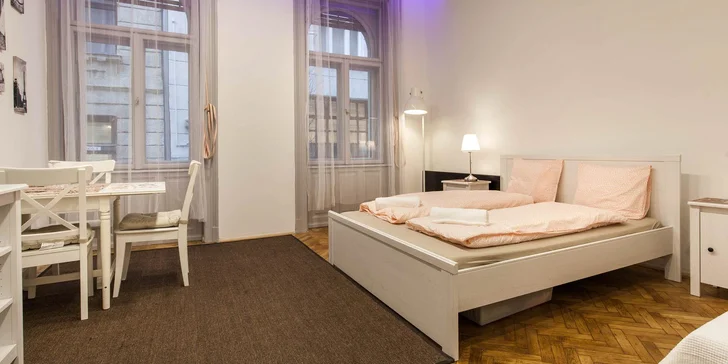Ubytovanie priamo v centre Budapešti so vstupom do kúpeľov