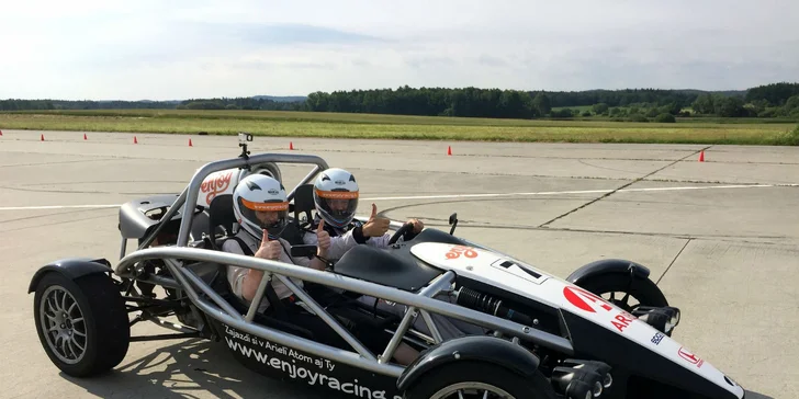 Jazda na jednom z najrýchlejších áut sveta! Ariel Atom!
