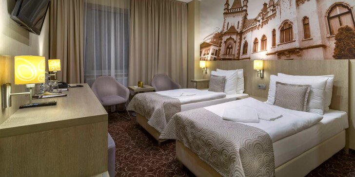 Romantický alebo biznis pobyt v Košice Hotel****