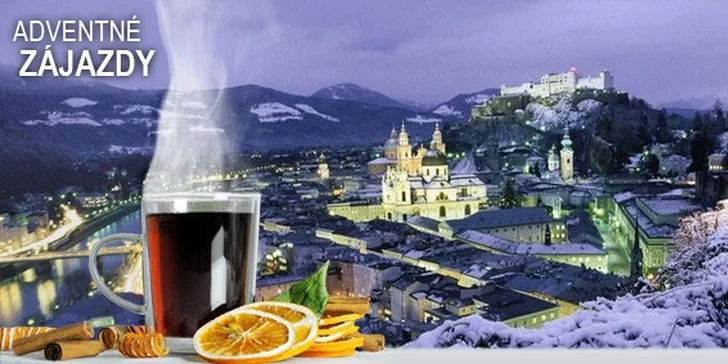 16 eur za 1-dňový adventný zájazd v hodnote až 30 eur. Krakow, Praha, Budapešť, Salzburg a Graz. Vychutnajte si atmosféru vianočných trhov!