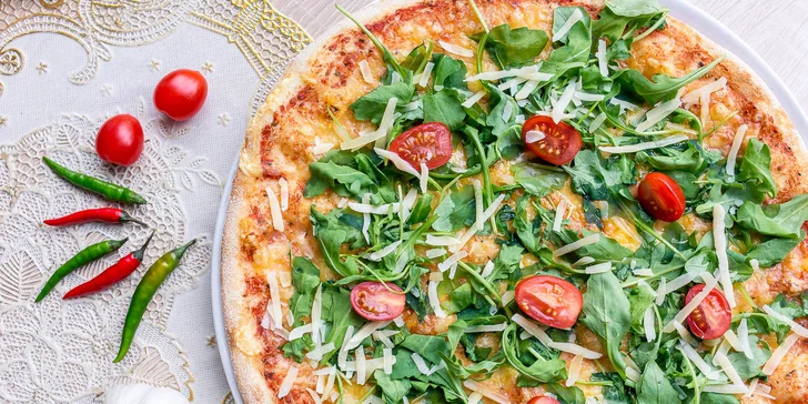 Pizza podľa vlastného výberu - až 25 druhov!