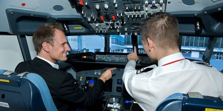 Pilotom dopravného lietadla: zážitok na simulátore či prekonanie strachu z lietania!