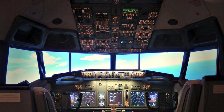 Pilotom dopravného lietadla: zážitok na simulátore či prekonanie strachu z lietania!