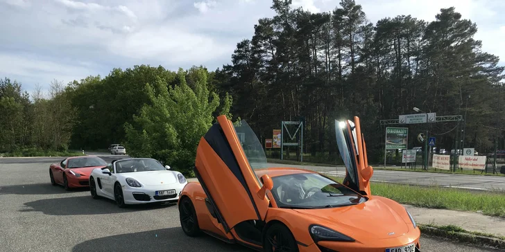 Super rýchla jazda na tých najluxusnejších autách! Palivo v cene!