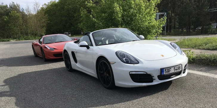 Zážitok vo Ferrari, Lamborghini, McLarene a Porsche.