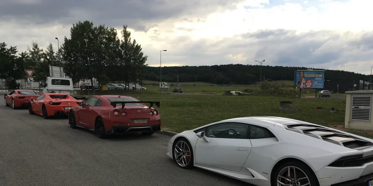 Super rýchla jazda na tých najluxusnejších autách! Palivo v cene!