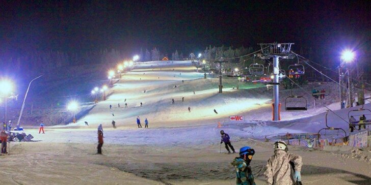 Celodenný skipas alebo večerné lyžovanie v stredisku SKI KRAHULE!