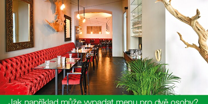 Darčekový voucher v hodnote 1000 Kč do Fusion reštaurácie v Prahe