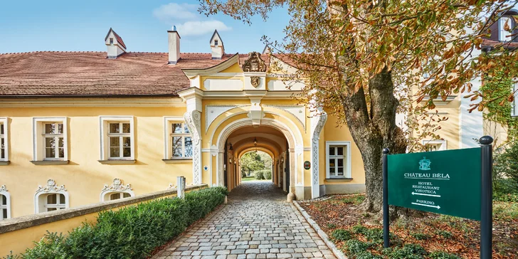 Pobyt v "Najromantickejšom historickom hoteli Európy" roku 2018: Kaštieľ Château Béla