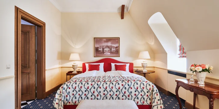 Pobyt v "Najromantickejšom historickom hoteli Európy" roku 2018: Kaštieľ Château Béla