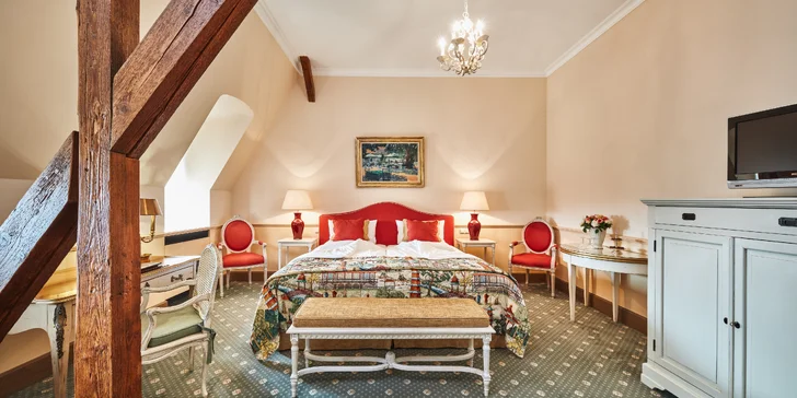 Pobyt v "Najromantickejšom historickom hoteli Európy" roku 2018: Kaštieľ Château Béla
