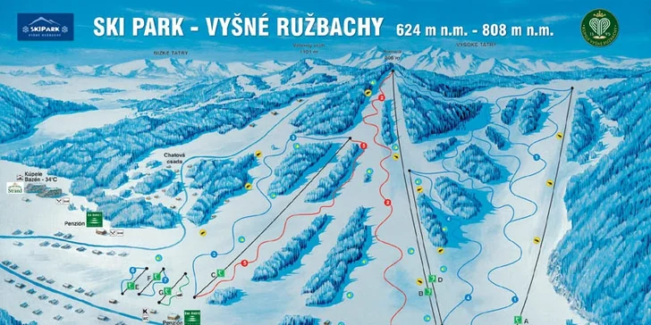 Penzión vo Vyšných Ružbachoch s wellness v blízkosti zjazdovky