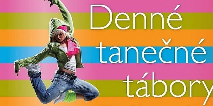 Denný tanečný tábor s angličtinou a výtvarnými dielňami v tanečnej škole elledanse