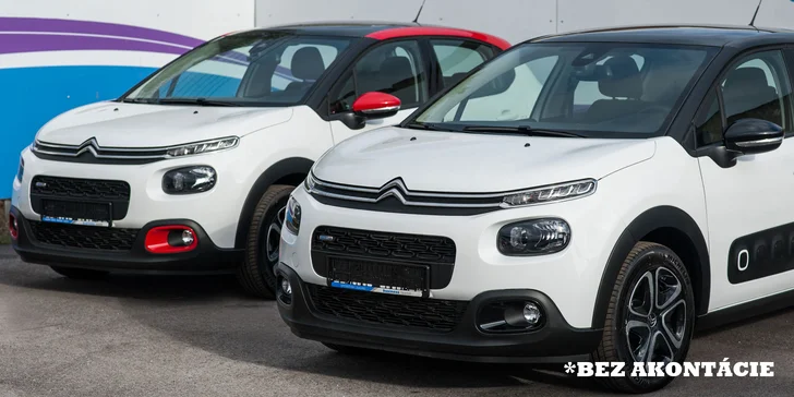 Jazdite bez starostí! Nový Citroën či Opel v nadštandardnej výbave