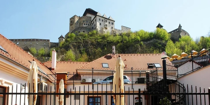 Pobyt v historickom centre Trenčína v Hoteli pod Hradom***