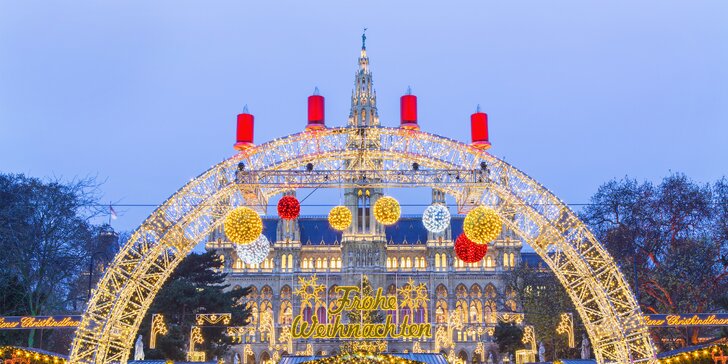 Čarovný advent vo Viedni s prehliadkou mesta a vianočnými trhmi