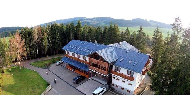 3-chodová večera so vstupom do wellness v Penzióne Zlatný Potok***