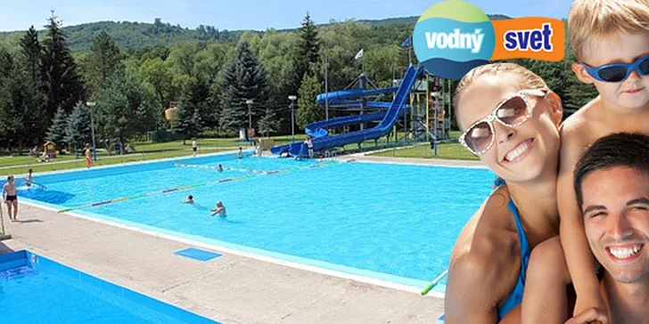 Vstupenka do vodného sveta vo Svidníku