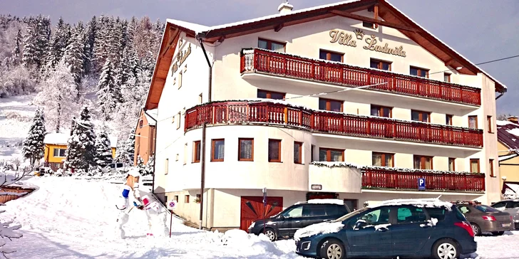 SKI & WELLNESS pobyt vo Ville Ľudmila *** pri Snowparadise Veľká Rača