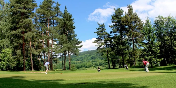 Pobyt v Penzionu Golf Ještěd s adventure golfom a polpenziou