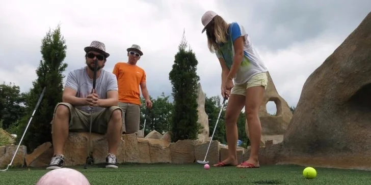 Pobyt v Penzionu Golf Ještěd s adventure golfom a polpenziou
