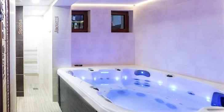 Vstup do wellness s 3-chodovou večerou v Penzióne U Jeleňa